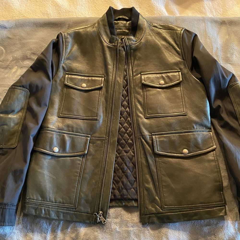 banana republic bomber jacket